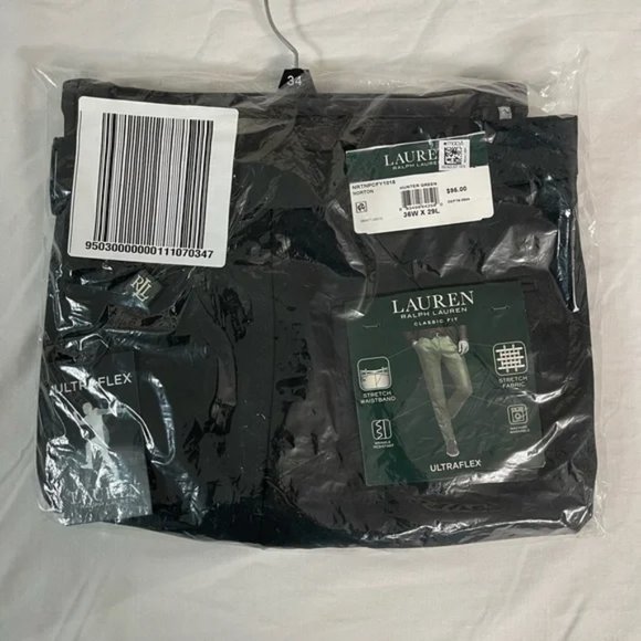 BNwT Ralph Lauren Polo Classic Fit Hunter Green 36x29 - Picture 7 of 7